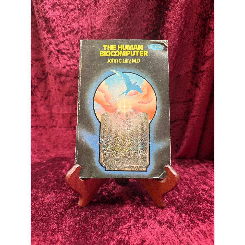 Vintage Paperback Book - The Human Biocomputer - John C. Lilly - 1972